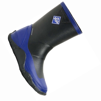 Black Blue Muck Forager Kids' Rubber Boots | CA[AJQ524]